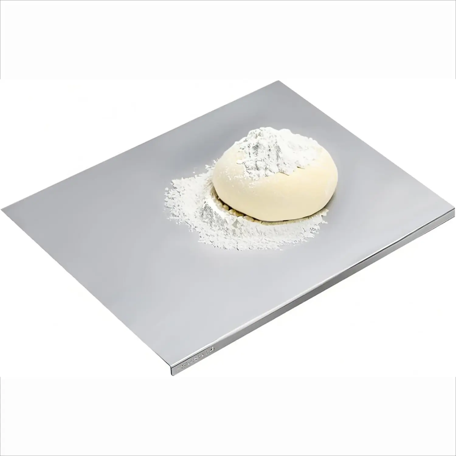 19.6 * 15.7in 304 Stainless Steel Cutting Board – Stainless Steel Kitchen Chopping Boards Non-Slip, Dishwasher Safe – Ideal for Meat, Vegetables, Fruits, Bread & Baking – Commercial & Home Use