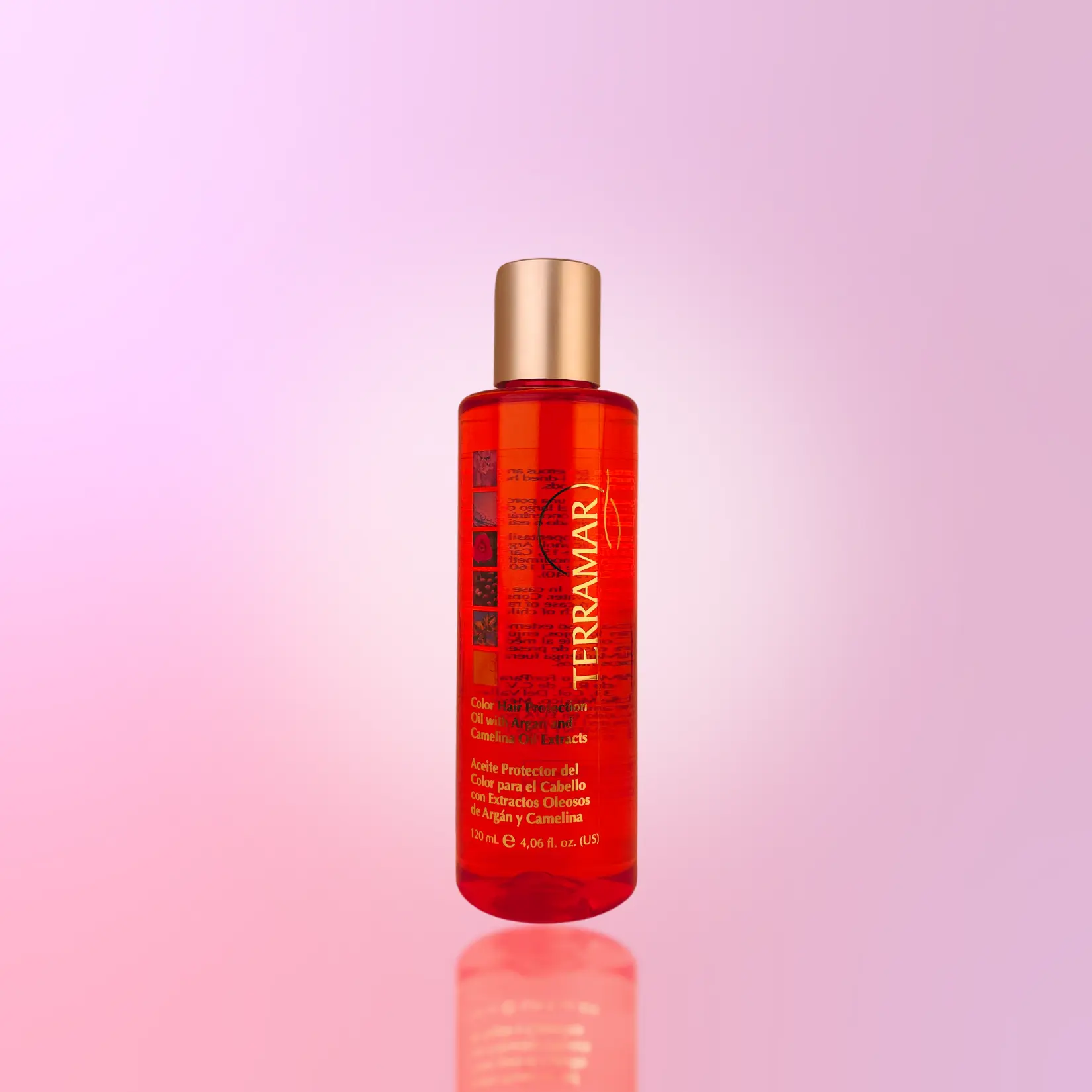 Color Protecting Hair Oil with Argan & Camelina Oil Extracts Terramar– Nourishing & Moisturizing for Radiant Hair Oil