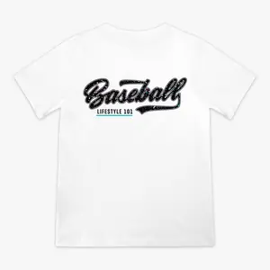 Splatter Youth Tee - White/Galaxy
