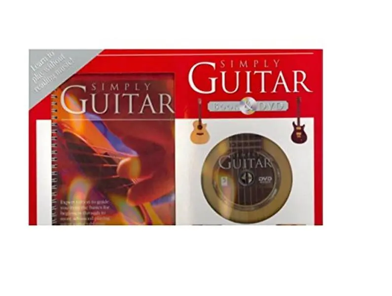 Used Guitar Tutorial Book with DVD by Steve MacKay - English Language Literature Book