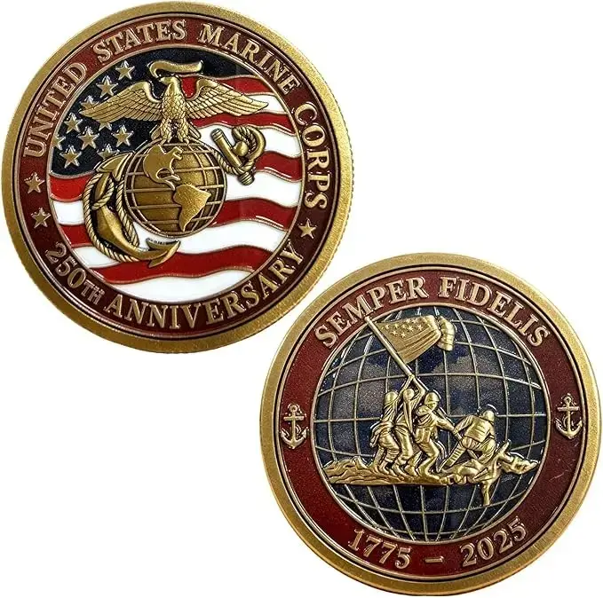 1776–2026 USA Anniversary Coin, 250 Years Independence Day Metal Coin Collectible, Patriotic Gift - American Independence Commemorative Coin 1776–2026 | USA Semiquincentennial Medal Coin | 250th Anniversary American Collectible