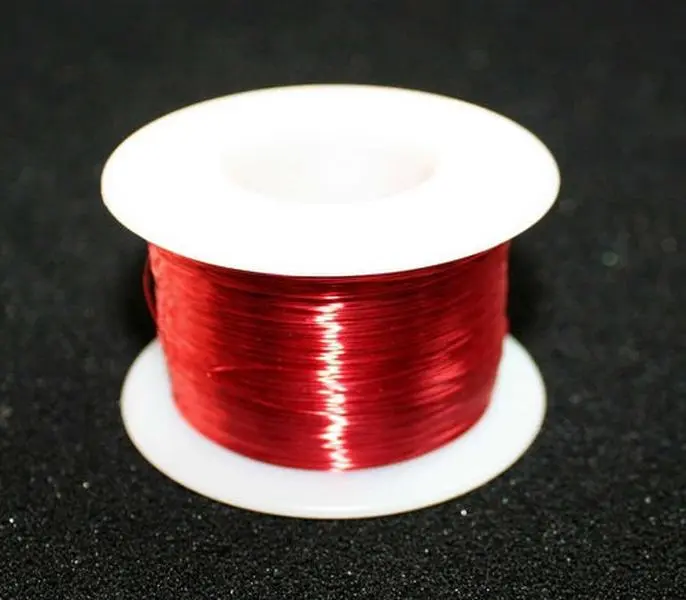 38 Gauge, Magnet Wire - 0.25lb Spool, Low temperature (105°C, NEMA STD MW-1-c)