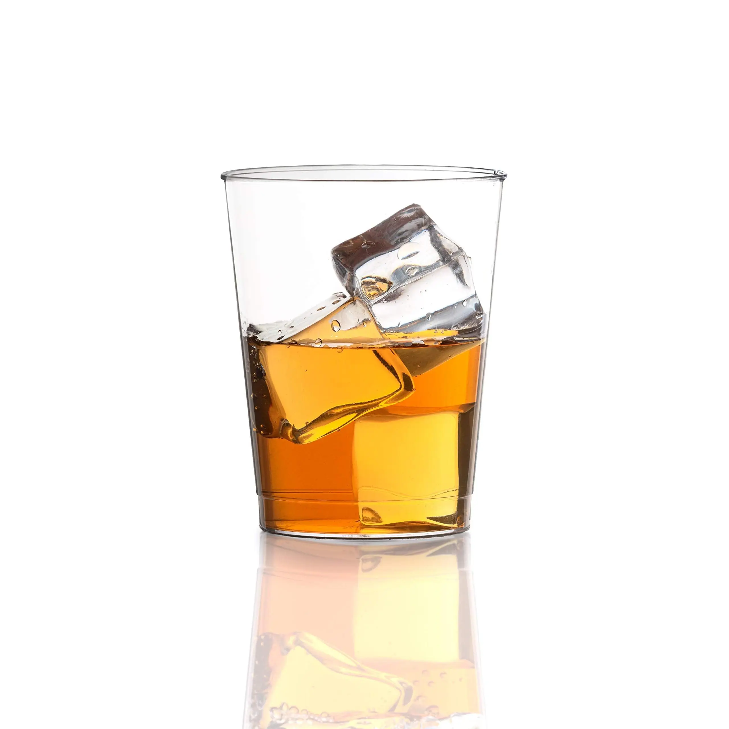 8 Oz. Clear Plastic Tumblers | 20 Count