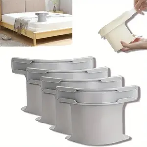 No-Slip Bed Sheet Holder Straps with Locking Clips - Corner Grips for King Queen Twin Size Mattresses | Easy Installation Elastic Bands Keep Sheets Tight & Secure Bed Sheet Grippers