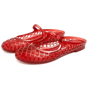 Musshoe Waterproof Jelly Flats for Women – Lightweight, Non-Slip, Summer Beach Shoes outdoorfun