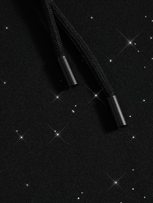 Men's Casual Knit Pullover Sweatshirt with Drawstring Adjustable Hood, Kangaroo Pocket Design, Suitable for Trendy Themed Parties, Outings, Street Dance, Daily Commutes, Outdoor Sports, Ideal for Autumn and Winter Wear Hoodie