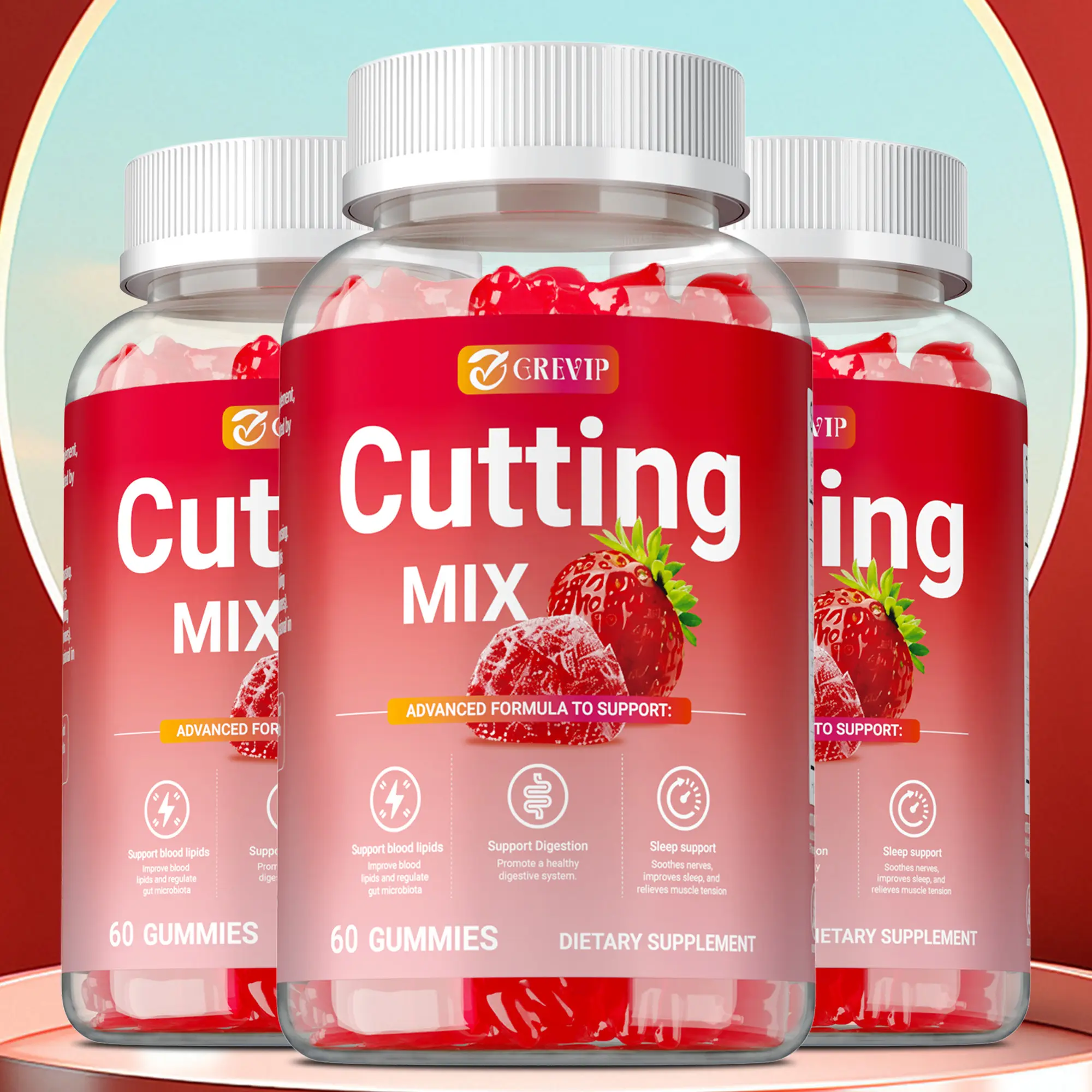 Cutting Mix Berberine + Yerba Mate 60 Gummies Cutting Mix Berberine + Yerba Mate 60 Gummies