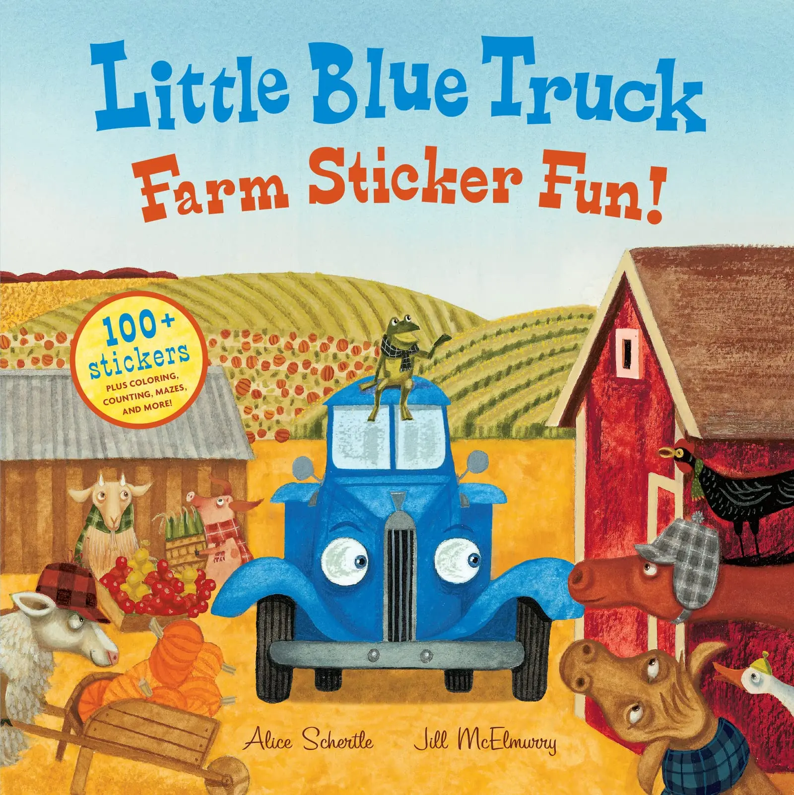 Little Blue Truck Farm Sticker Fun! -- Alice Schertle - Paperback