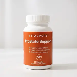 VITALPURE Prostate Support - 60 Capsules for Prostate Health & Urinary Comfort - Supports Normaturinaty Flow & Reduces Urgency