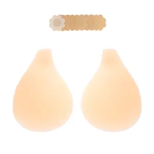 2025 Added Lift Seamless Nipple Covers Ultra-Thin Push up Sticky Pasties Women Adhesive Bras