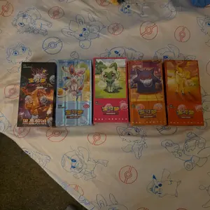 Pokémon 5 Booster Box Bundle Gem 1-4 & Obsidian Flames for Collectors and Players Ready to Play Ship Only