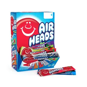 Airheads Candy Bars – Assorted Fruit Flavors, 90 Bars (0.55 oz each)
