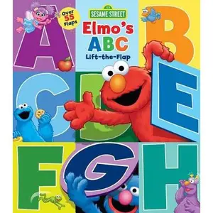 Sesame Street: Elmo's ABC Lift-The-Flap -- Tom Brannon, Board Book