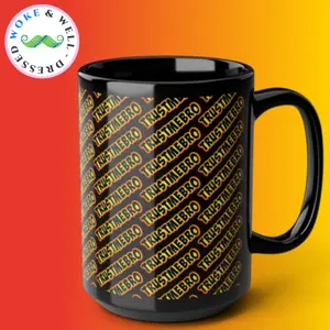 Trust Me Bro Mug 15oz - ParkerGetARealJob - Dean Withers - Coffee Cup - Mug - Drink - Hot - Cold - Debate - Political - Democracy - Gift - Funny - ANTIFA - Protest - Human Rights - LGBTQ+