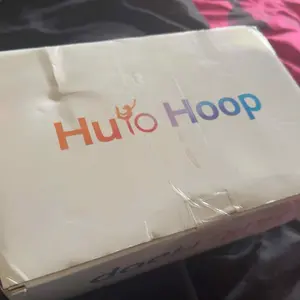 Weighted exercise hoop with 32 links (66 inches), sweet weight ball, suitable for adults Sports and fitness, suitable for women's smart sports devices