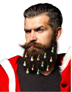 Beardaments Beard Ornaments - Christmas Fun for your Facial Foliage!