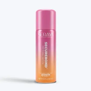 Glueless Lace Melting Spray for Wigs & Frontals Strong Hold Fast Drying Sweat Resistant Invisible Finish with Panthenol & Botanical Oils