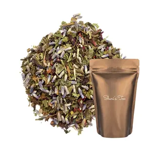 Lavender Haze Herbal Blend, up to 28 Cups, Make Hot or Iced, Caffeine-Free, Naturally Flavored, 3 oz. / 85g, Resealable Pouch. Beverage