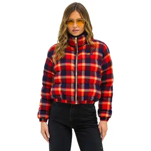 APRES PLAID PUFFER JACKET - RUGBY PLAID