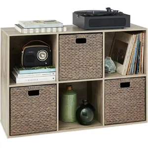 Best Choice Products Cube Bookshelf w/ Removable Back Panels