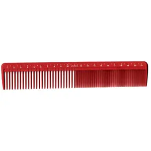 Vincent Ceramic Marceling Comb 8 3/4" Red #VT1717R