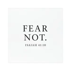 Fear Not Isaiah 41:10 Car Magnet | Christian Scripture Religious Magnet