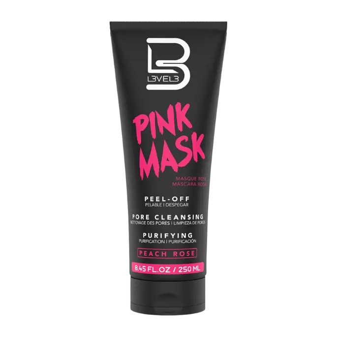 Level3 Pink Peel Off Face Mask (Peach & Rose) 8.45oz