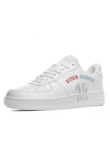 Biden Harris 2020 46 fashionable men's trendy sneakers, featuring a durable outsole and cool design, suitable for casual sports and daily commuting.
