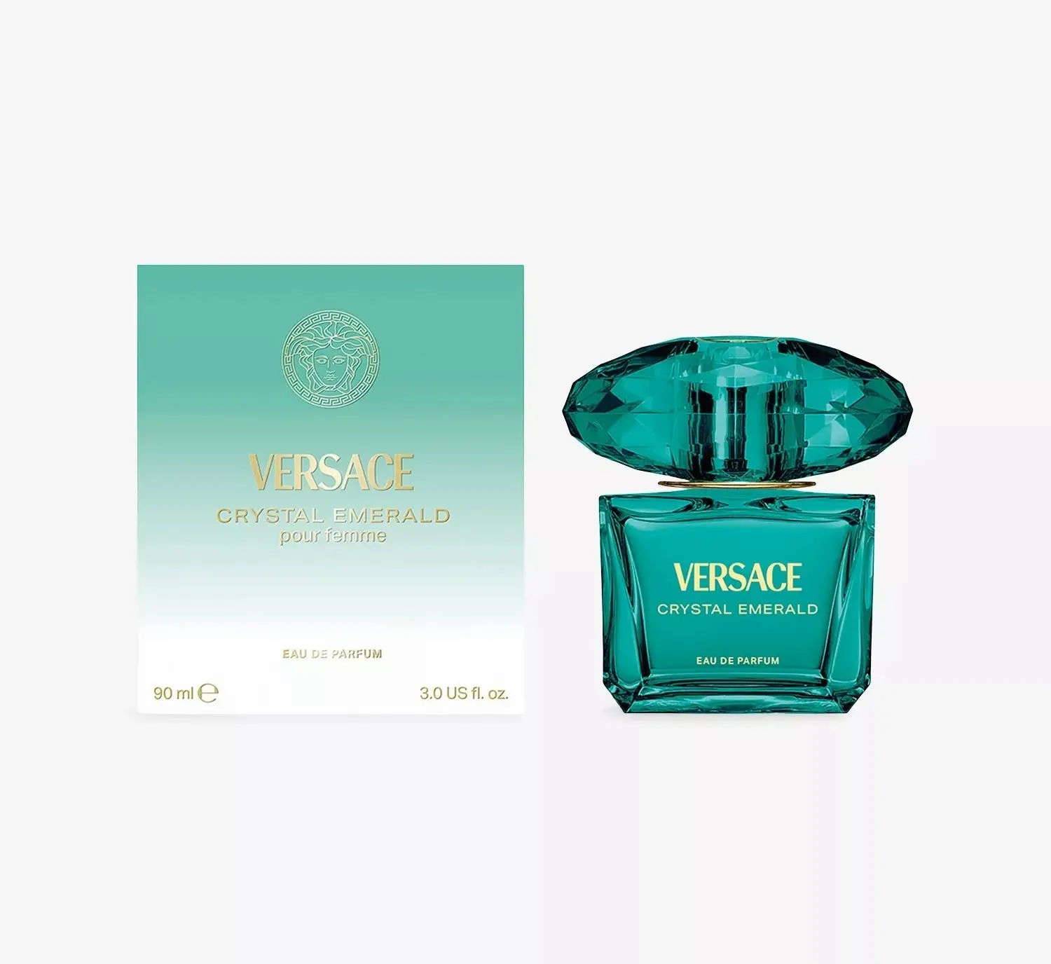 Versace Crystal Emerald 3.0 Ounce Eau De Parfum Versace Crystal Emerald 3.0 Ounce Eau De Parfum