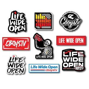 Life Wide Open Sticker Pack