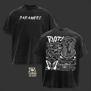Retro Paramore Tour Album Lyrics Rock Band T-shirt ,Hayley Williams Shirt , Paramore shirt, Rock Band Shirt, Retro Music Tee, Rock Music Lover Shirt, Vintage Band Shirts Casual Comfort Cotton Fabric Fit Top, Top Men's and Women's Clothing