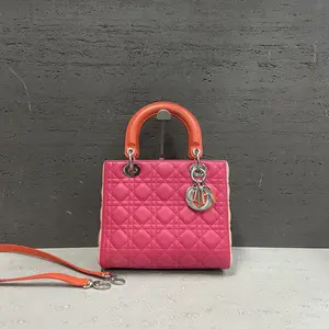 Pre-owned Dior Lambskin Shoulder Bags 7.8'' R14359 Shoulder Bag C14306294944 0428 T3 Rina