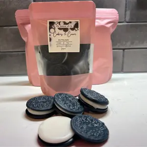 Cookies & Cream Scented Wax Melts - Candle Decor - Wax Melts - Wax Tarts - Freshener