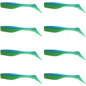 Fishing Lures for Speckled Trout, Redfish, Bass - Louisiana Paddle Tail Swimbaits for Freshwater and Saltwater