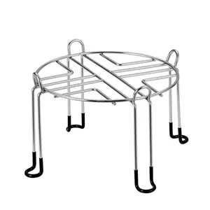 Coldstream ARMOUR Water Filter Stand - 6" Stainless Steel Base for Water Filtration Systems, Compatible as Berkey Stand - Non-Slip Countertop Support for Gravity-Fed Dispensers