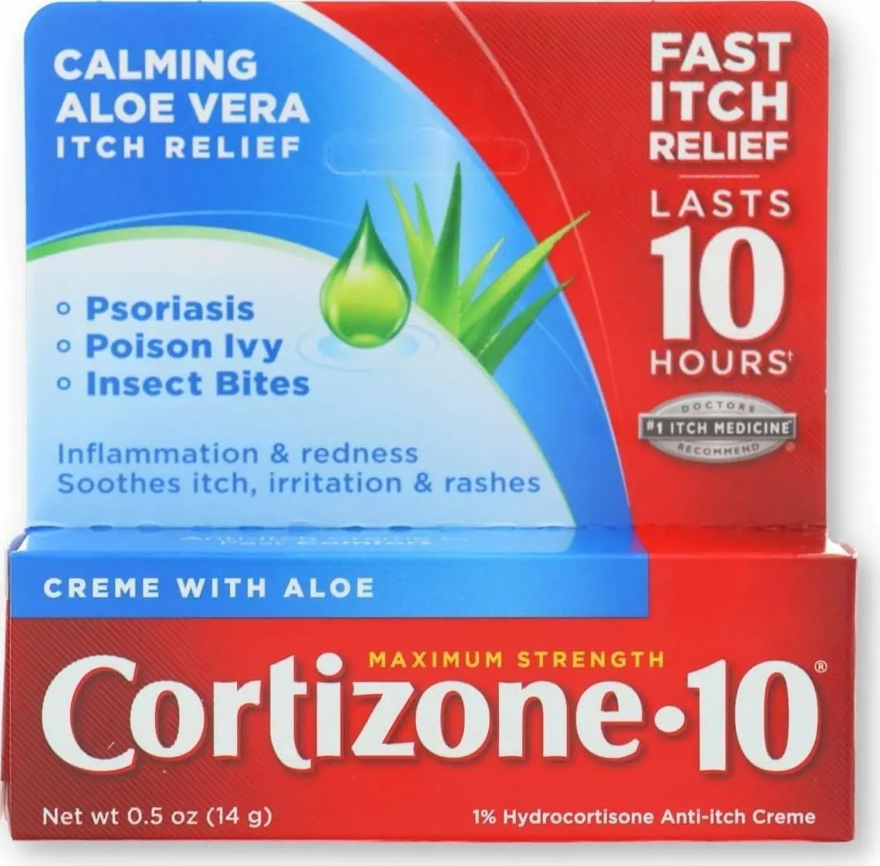 Cortizone 10 Cream .5 Oz, Black
