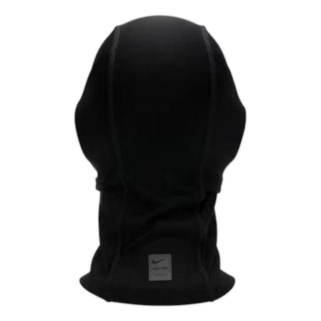 Nike Pro THERMA-FIT Hyperwarm Hood Black White Outdoor Face Cover Mask Fashion Fall Winter Protective Gear Ski Shiesty