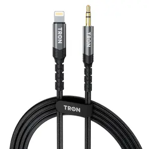 Aux to Lighting Braided Cable | 5FT