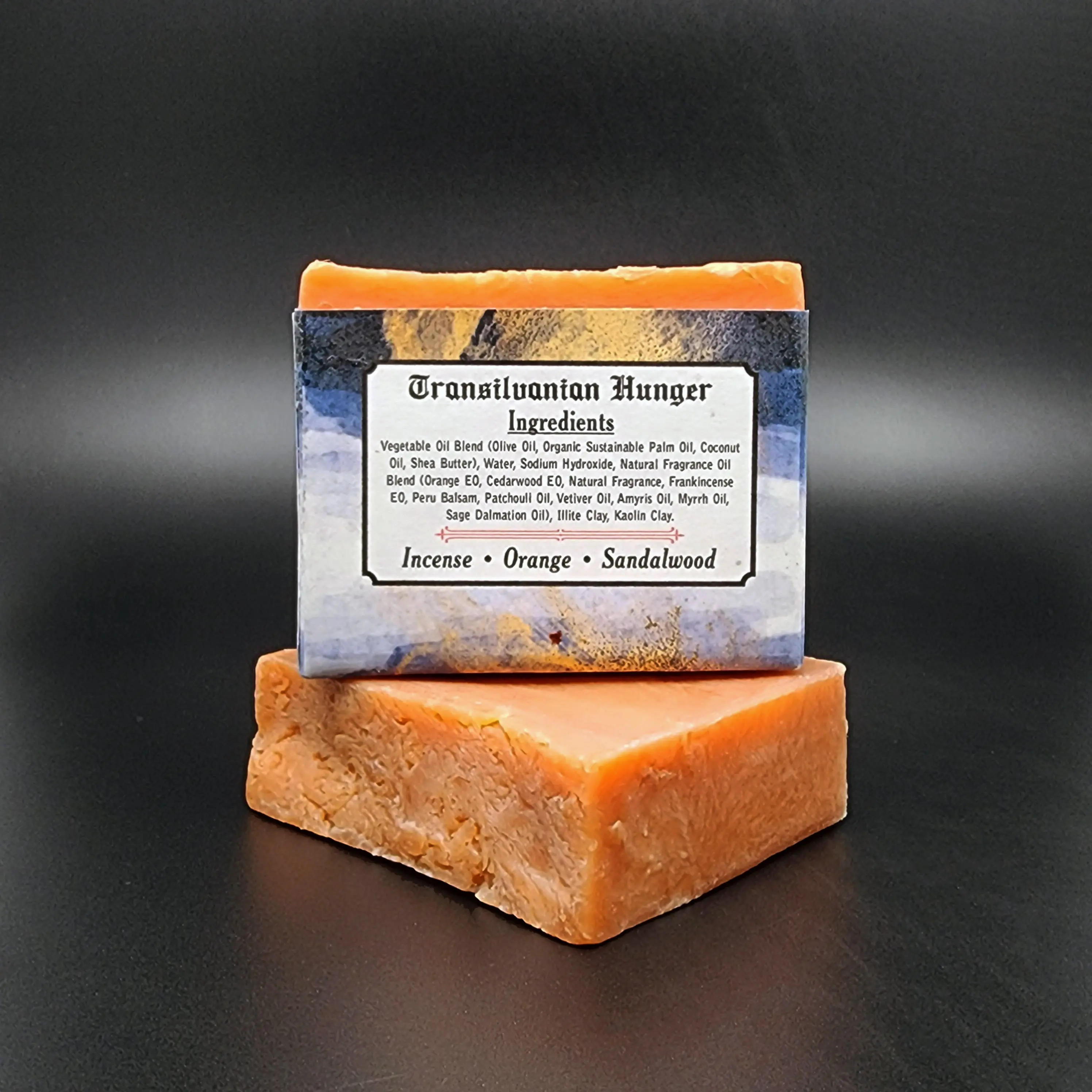 "Transilvanian Hunger" Handmade Vegan Bar Soap (CLOSEOUT)