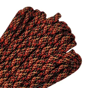 Red Tiger - 550 Paracord - Size: 100 Feet
