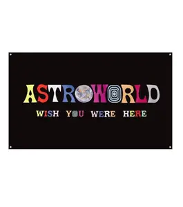 Astroworld Flag Black 3x5 Feet Flag Banner Hamging Wall Flag with Brass Grommets for College Dorm Room