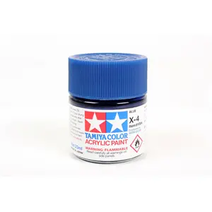 Tamiya ACRYLIC X-4 BLUE- 23ML BOTTLE