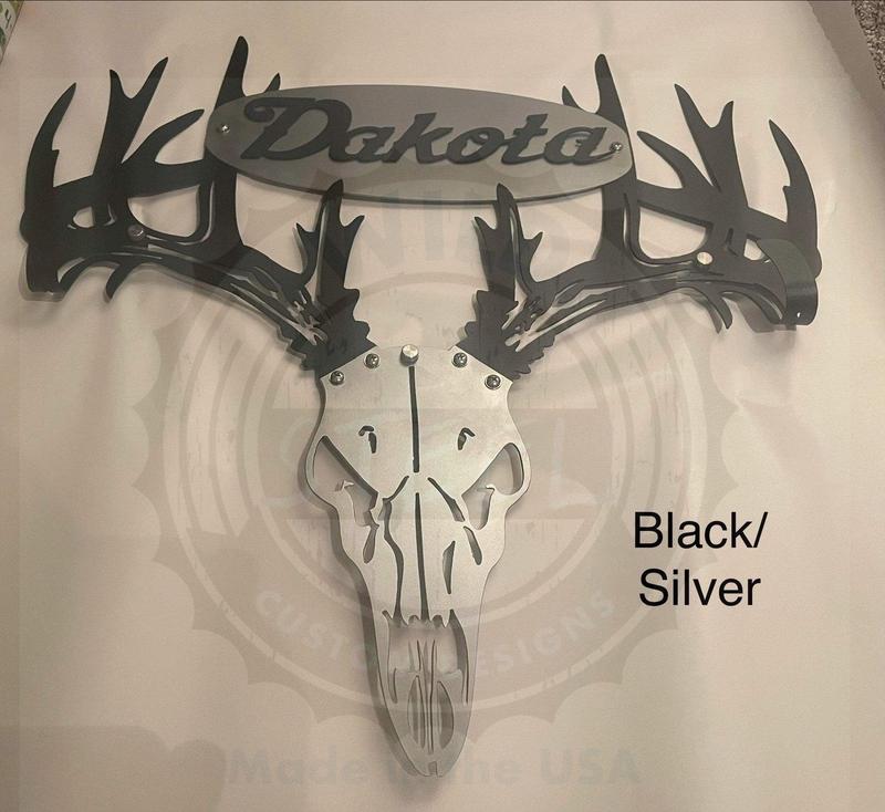 Personalized Metal Bow Holder: Custom Wall-Mounted Bow Rack