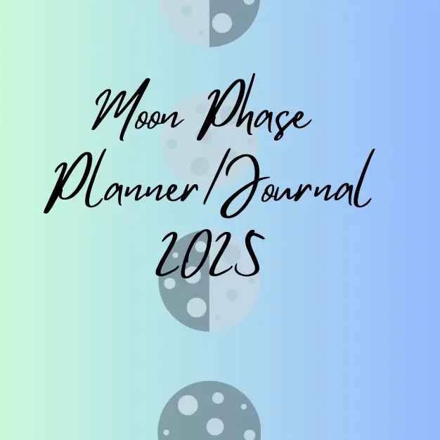 Moon Phase Planner Journal 2025