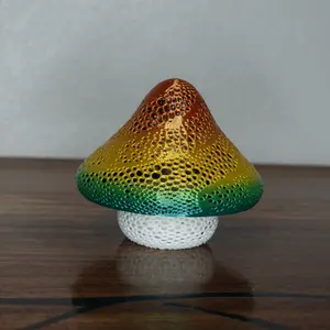 3D Printed Mushroom tea light lamps