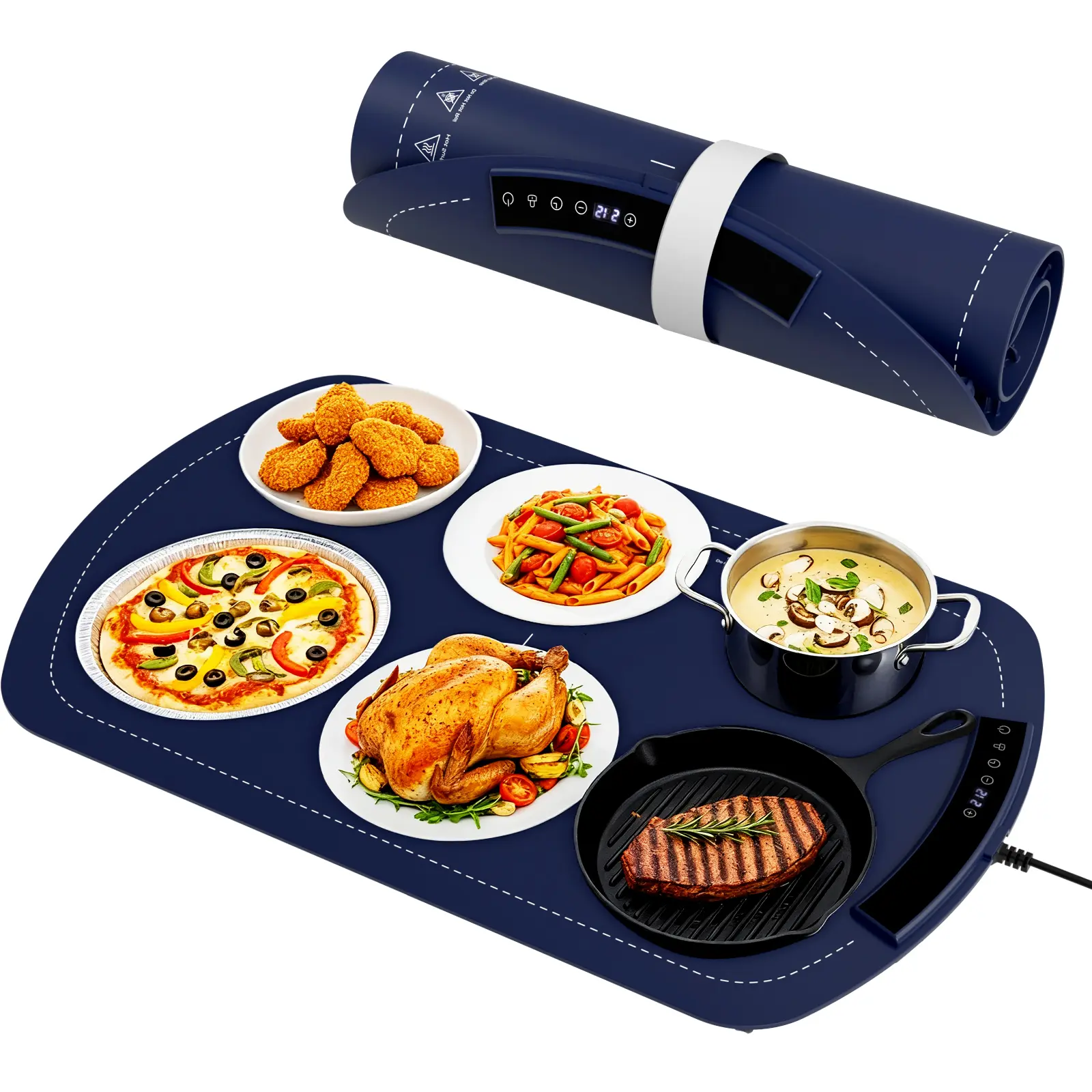 BLUE (7-Temp Settings +5H Timer)