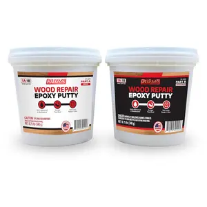 Repair Epoxy Putty 32 Oz, Professional-Grade Two-Part Epoxy Filler for  Repair,  & Rot-Resistant, Drillable, Sandable and Paintable - Ideal for Furniture, Windows & Marine Use