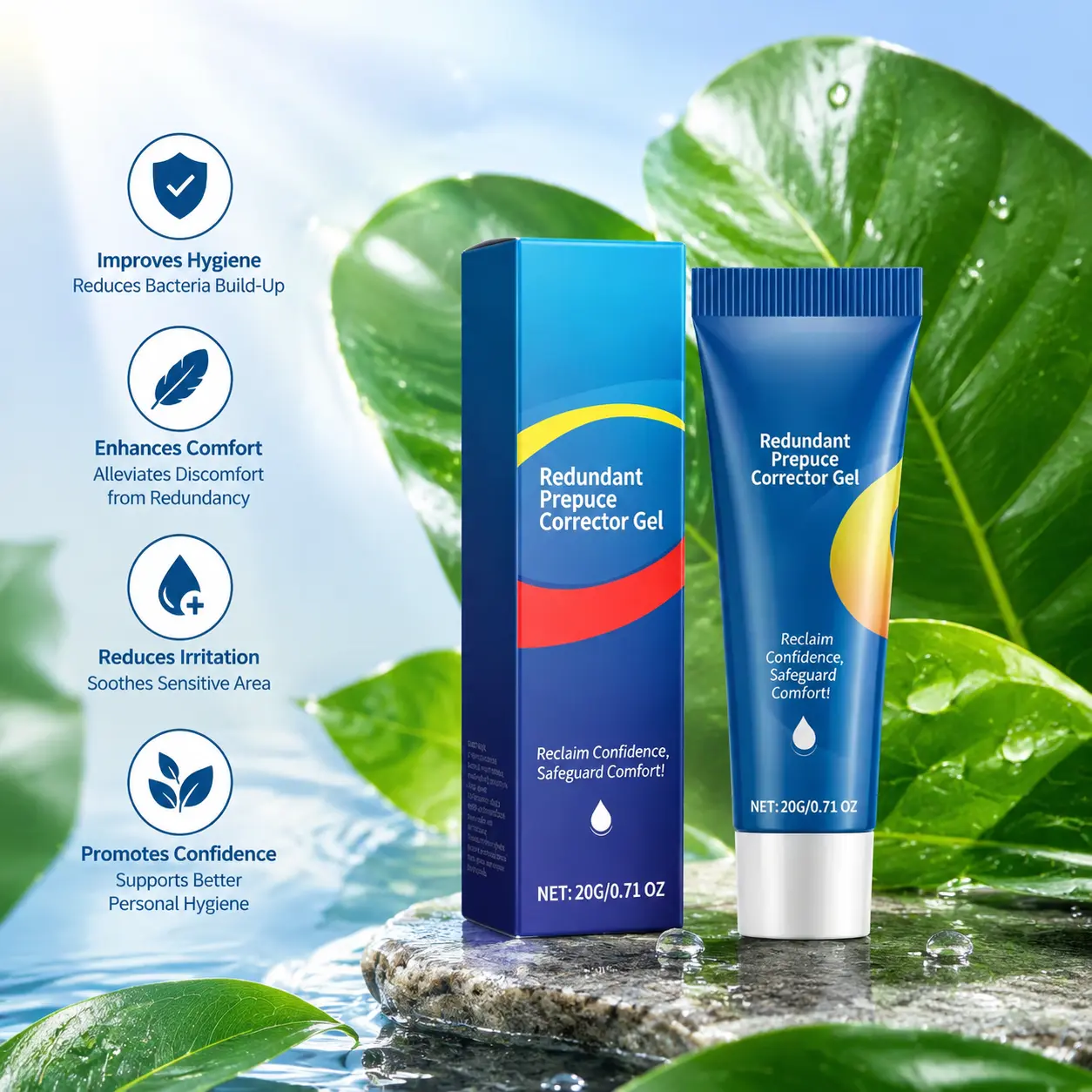 Gentle Hydrating Corrector Gel – Soothes Irritation, Repairs Barrier & Restores Skin Overnight