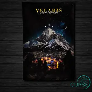 ACOTAR - City Of Starlight Decor Tapestry, Room polyester tapestry Wall Hanging Decoration