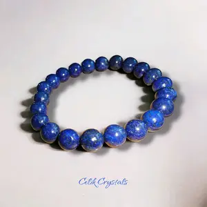 AAA Rare Lapis Lazuli Bracelet Natural Stones Healing Bracelet Handmade Reiki Bracelet crystals for high quality  crystal